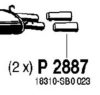 HONDA 18310SN7E00 Exhaust Pipe